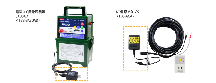 AC電源用アダプターのみ