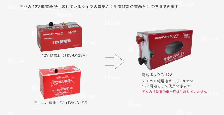 電気さく電源の互換性について